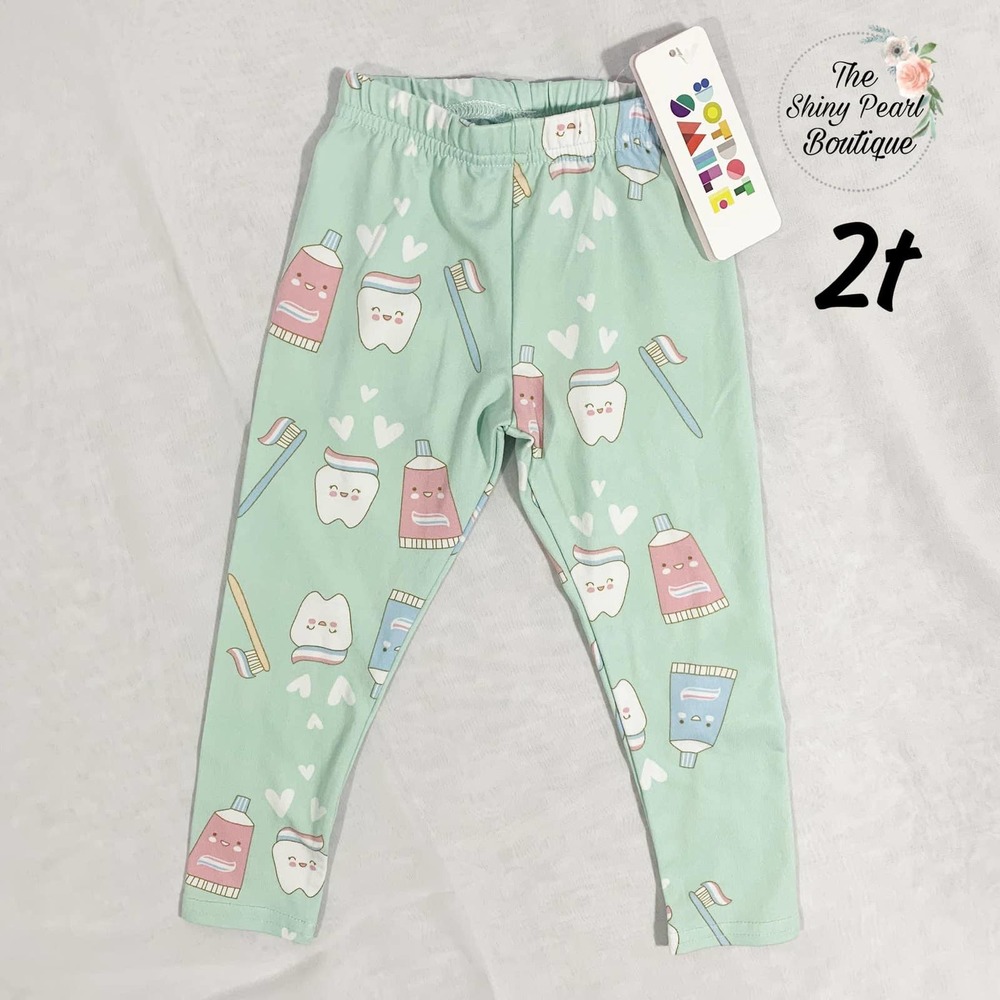 Dot Dot Smile leggings size 2T
